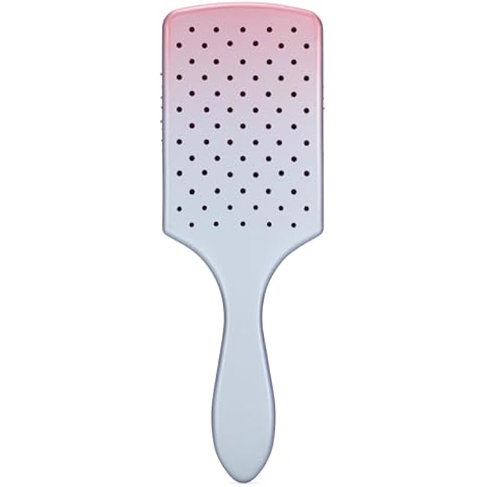 Wet Brush Paddle Detangler Hair Brush, Pink/Purple - Image 3